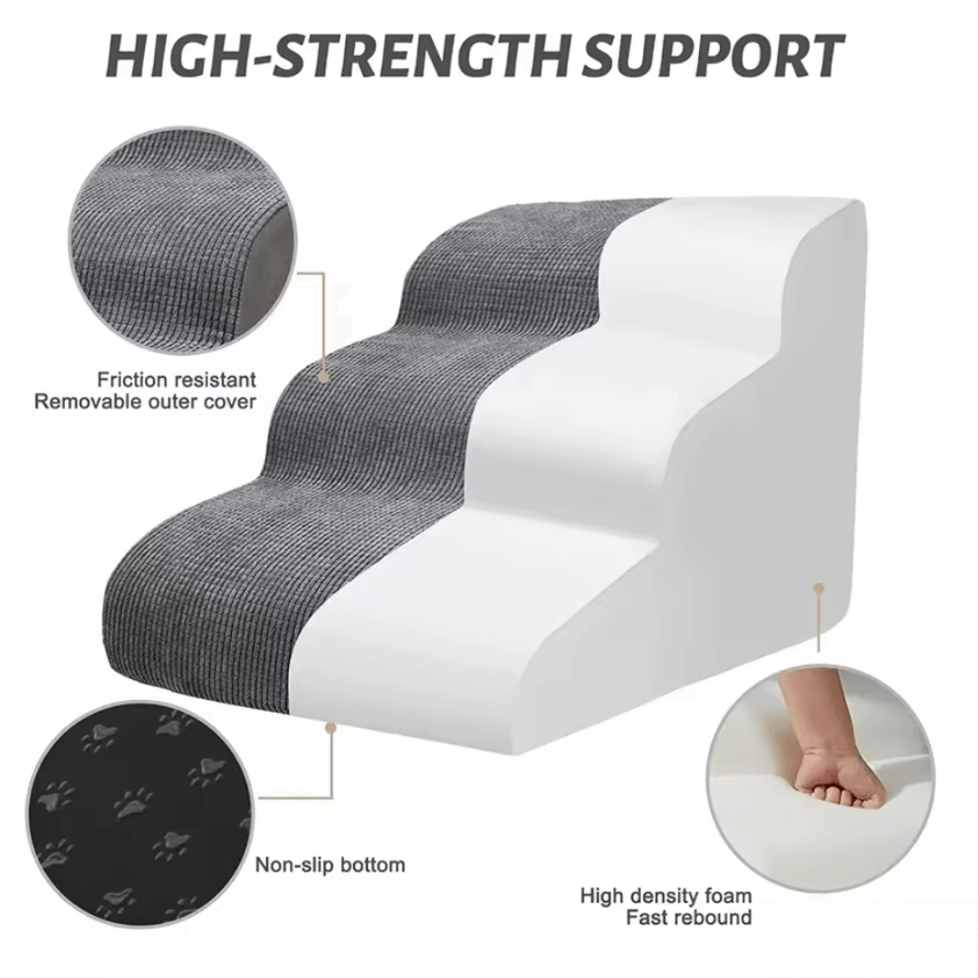 Tijjo Paws ComfortStep™ Orthopedic Dog Stairs
