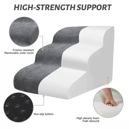 Tijjo Paws ComfortStep™ Orthopedic Dog Stairs